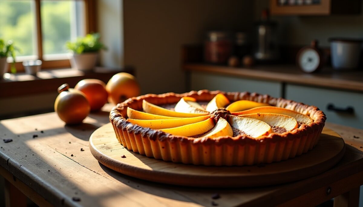 Recette express de la tarte poire-chocolat de Cyril Lignac : un délice simple à réaliser