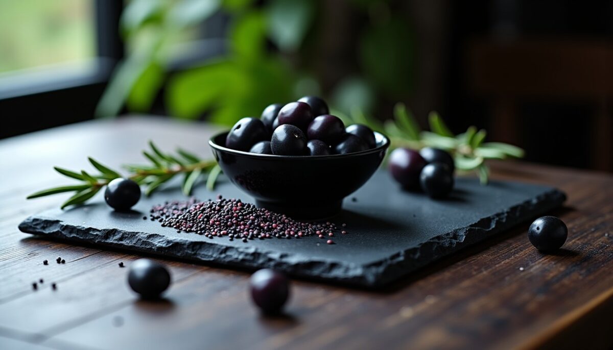 Les aliments noirs : découvrez leurs vertus, leurs variétés uniques et recettes innovantes
