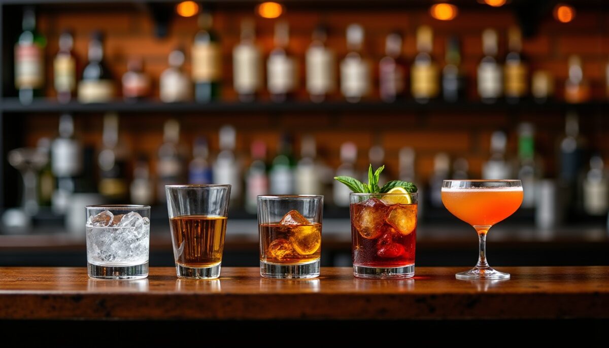Guide pratique des volumes d’alcool en centilitres pour chaque boisson au bar