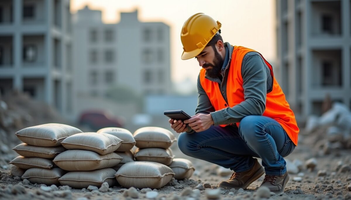Calcul du nombre de sacs de béton prêt à l’emploi nécessaire pour 1 m² en fonction de l&rsquo;épaisseur de votre dalle