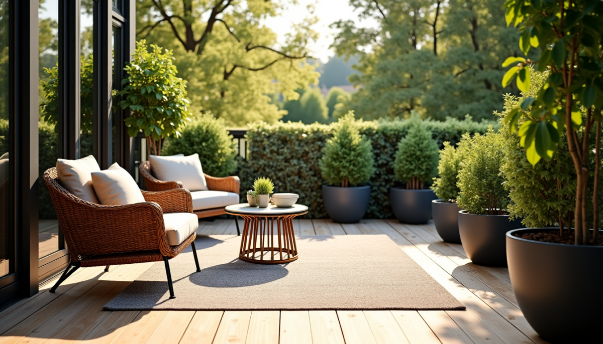 Avant d&rsquo;acheter : préparer votre terrasse pour accueillir un tapis outdoor